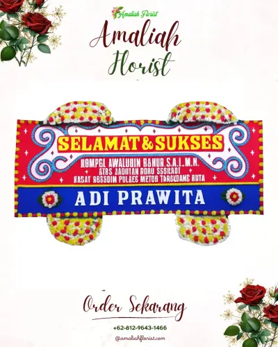 Karangan Bunga Ucapan Selamat sangiangjaya
